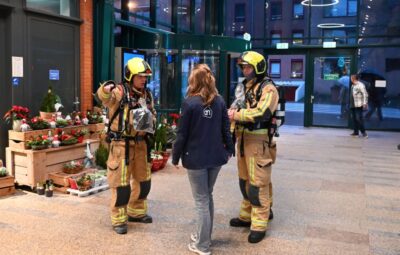 Brandmelding tijdens Lichtjesoptocht